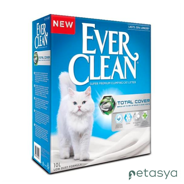 Ever Clean Total Cover Koku Önleyici  Kedi Kumu 10 Lt