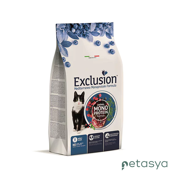 Exclusion Monoprotein Tavuklu ve Narlı  Düşük Tahıllı Kısırlaştırılmış Kedi Maması 12kg