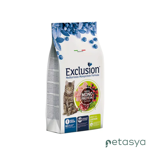 Exclusion Monoprotein Tavuklu ve Narlı  Düşük Tahıllı Yetişkin Kedi Maması 1,5kg