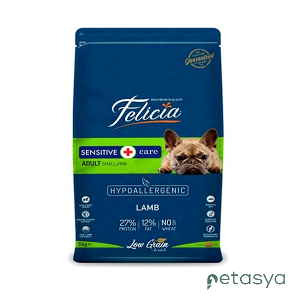 Felicia HypoAllergenic Kuzulu Pirinçli Küçük Irk  Düşük Tahıllı Yetişkin Köpek Maması 6kg