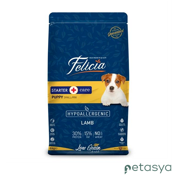Felicia HypoAllergenic Kuzulu Pirinçli Küçük Irk  Düşük Tahıllı Yavru Köpek Maması 6kg
