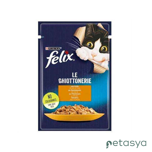 Felix Jöle İçinde Tavuklu  Yetişkin Kedi Konservesi 85gr
