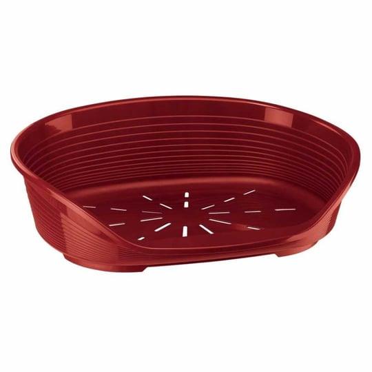 Ferplast Siesta Deluxe 6 Plastik Köpek Yatağı  52x70x23cm(Kırmızı)
