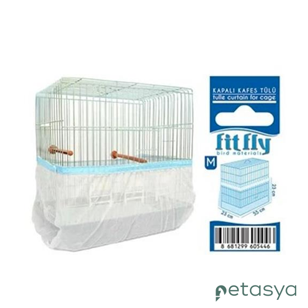 Fit Fly Altı Kapalı Kafes Tülü Salma M