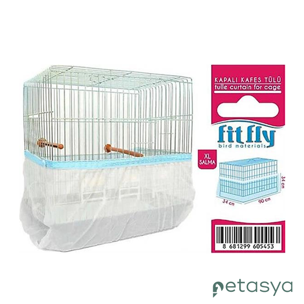 Fit Fly Altı Kapalı Kafes Tülü Salma XL