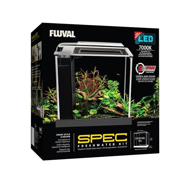 Fluval Spec Akvaryum 10 L Siyah
