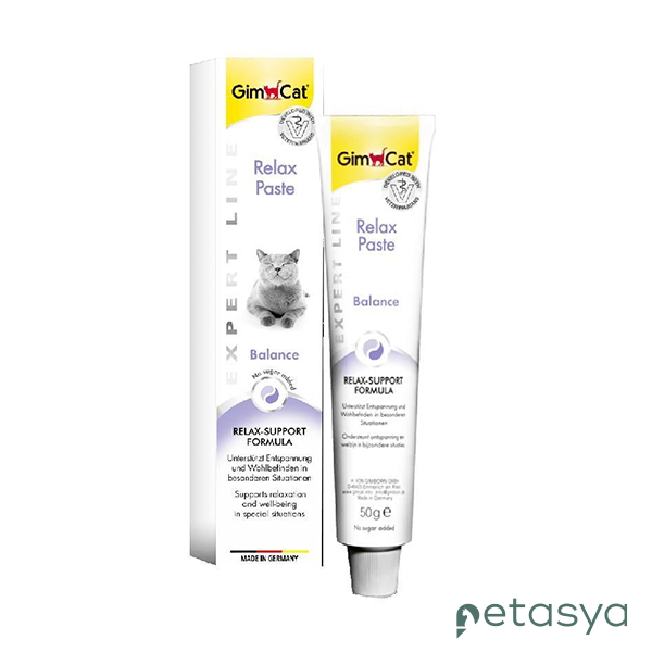 GimCat Relax Rahatlatıcı Şekersiz Kedi Macunu 50gr