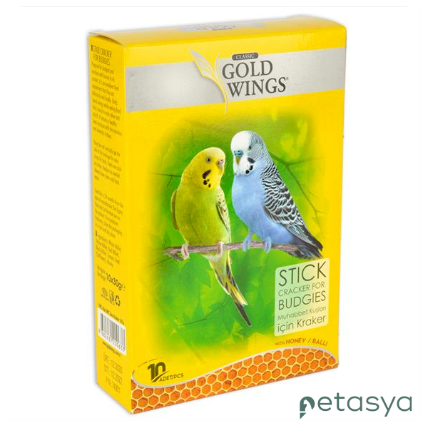 Gold Wings Classic Ballı Muhabbet Kuşu Krakeri