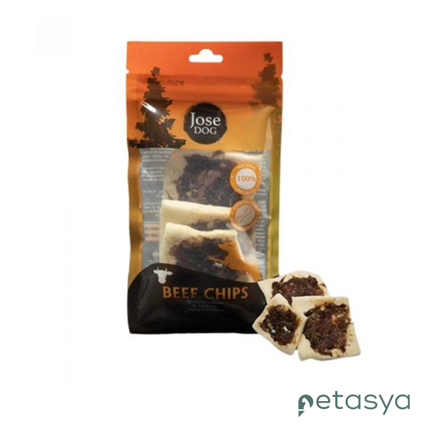 Jose Dog Sığır Etli Cips Köpek Ödülü 60gr
