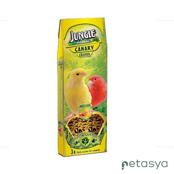 Jungle Ballı Yumurtalı Kanarya Kraker (3lü)