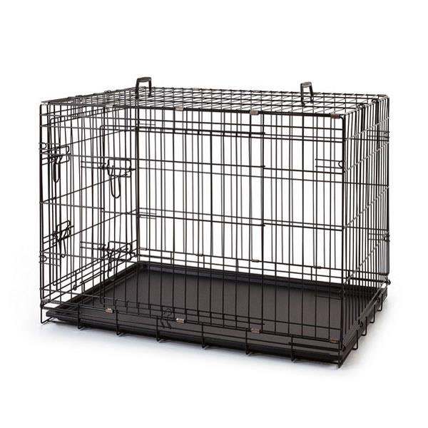 Kedi - Köpek Kafesi Siyah 107x71x78