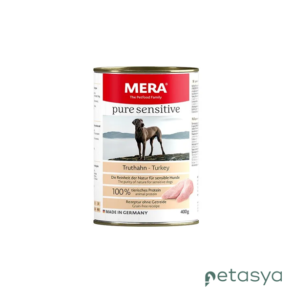 Mera Pure Hindili  Yetişkin Köpek Konservesi 400 Gr