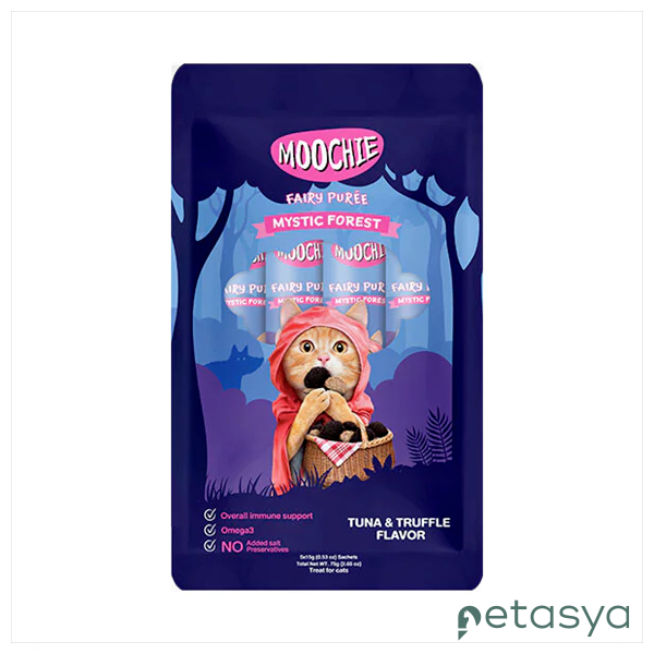 MOOCHIE Ton Balıklı ve Trüf Mantarlı   Sıvı Kedi Ödül Maması 15gr (5li)