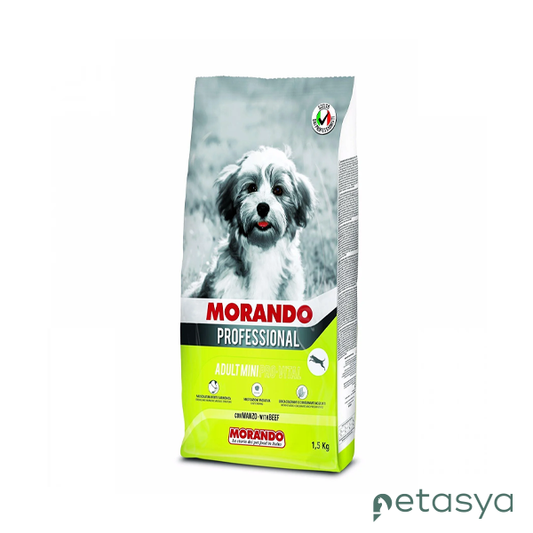 Morando Biftekli Küçük IrkYaşlı Köpek Maması 1,5Kg