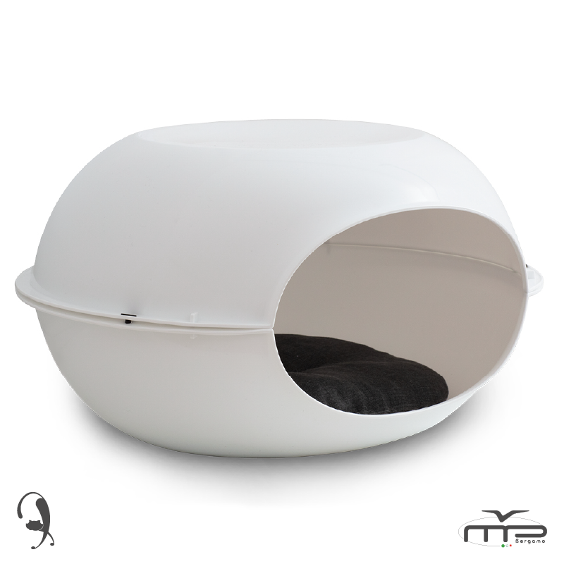 Mp Luna Beyaz Kedi Evi 57*38*31cm