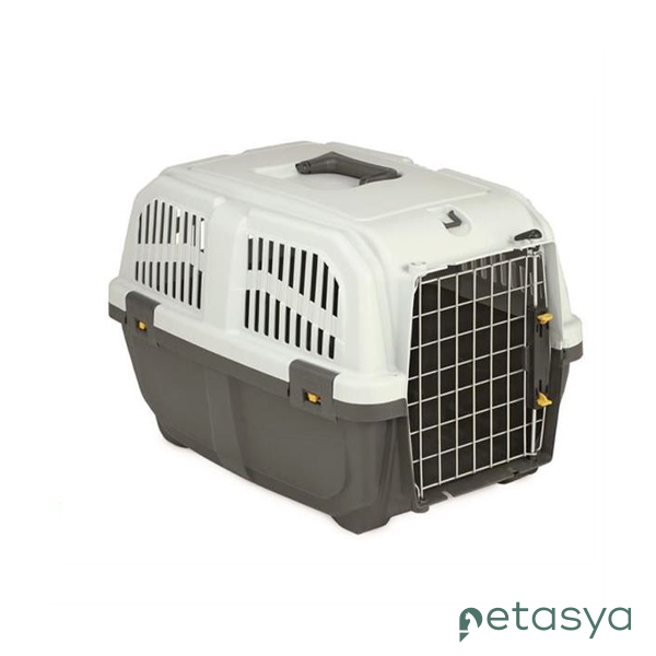 Mps Skudo-2 Iata Metal Kapılı   Tekerleksiz Köpek Taşıma Çantası 55x36x35cm