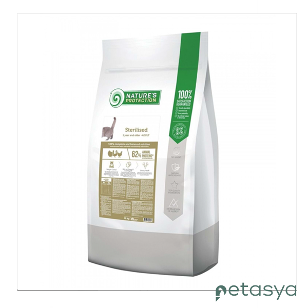 Nature s Protection Kümes Hayvanlı  Kısırlaştırılmış Yetişkin Kedi Maması 18 Kg