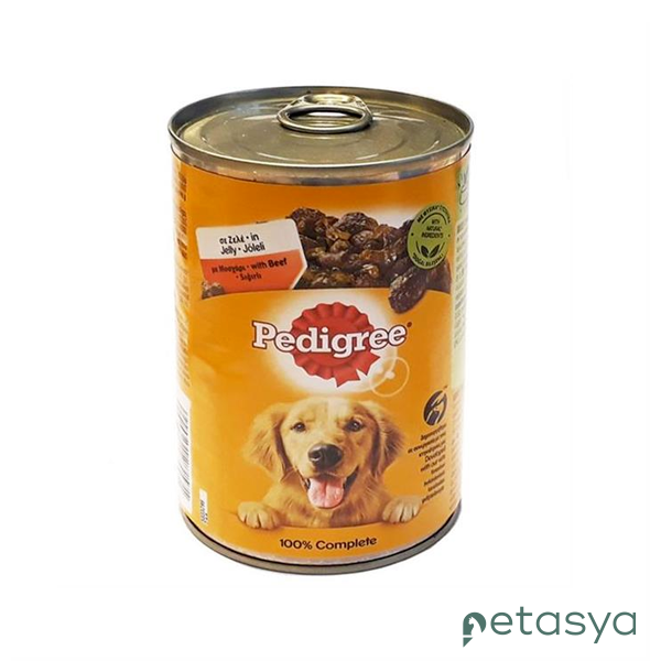 Pedigree Biftekli Yetişkin Köpek Konservesi 400gr