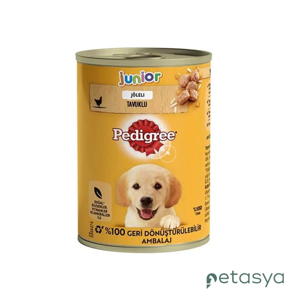 Pedigree Jöle İçinde Tavuklu  Yavru Köpek Konservesi 400gr