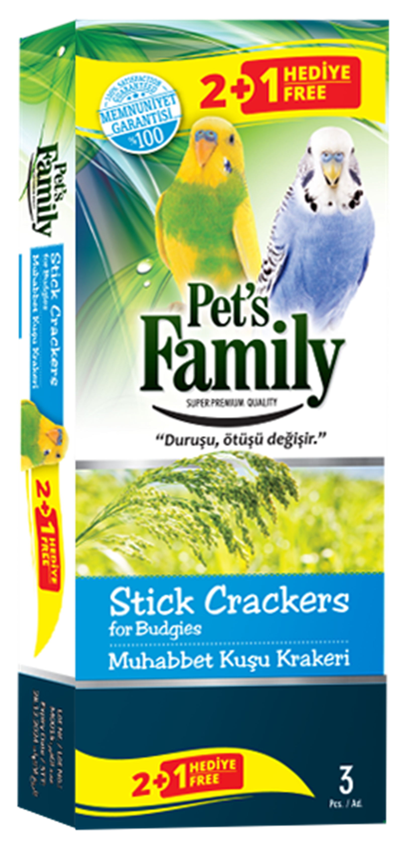 Pets Famıly Muhabbet Krakeri 2+1