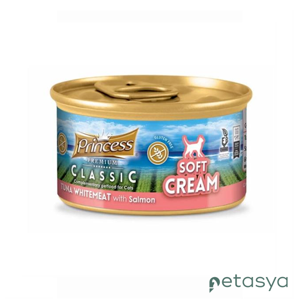 Princess Classic  Beyaz Ton Balıklı ve Karidesli  Yetişkin Kedi Konservesi 50gr