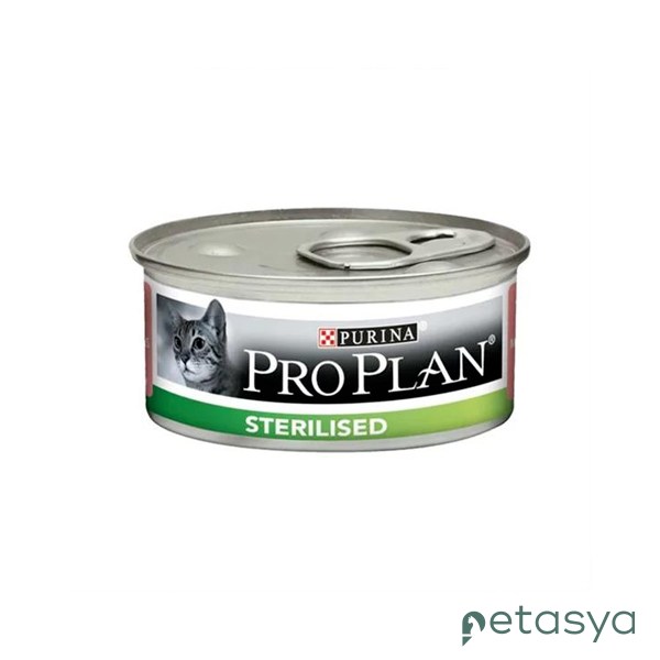 Pro Plan Somonlu ve Ton Balıklı   Kısırlaştırılmış Kedi Konservesi 85 Gr