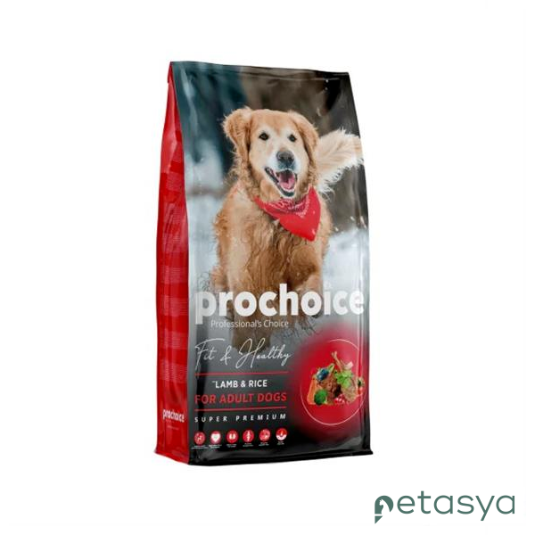 ProChoice Fit&Healthy Kuzu Etli ve Pirinçli  Yetişkin Köpek Maması 3 Kg