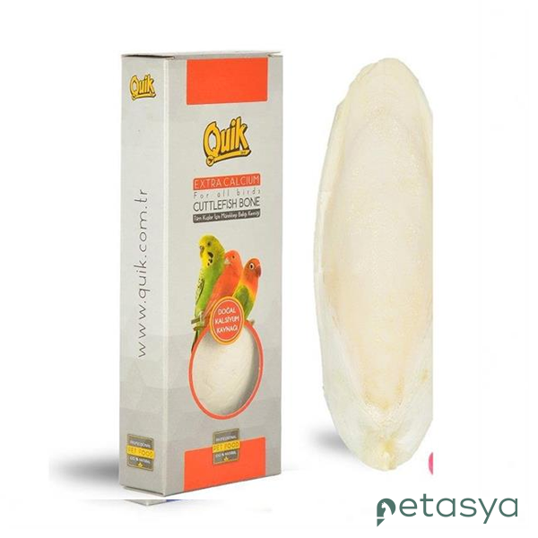 Quik Mürekkep Balığı Kemiği Gaga Taşı 15x6cm [M]