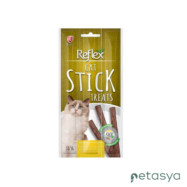Reflex Hindi ve Kuzulu  Kedi Ödül Çubuğu 15gr (3lü)