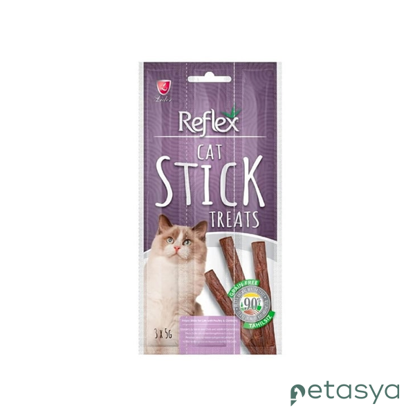 Reflex Kümes Hayvanlı  Kedi Ödül Çubuğu 15gr (3lü)