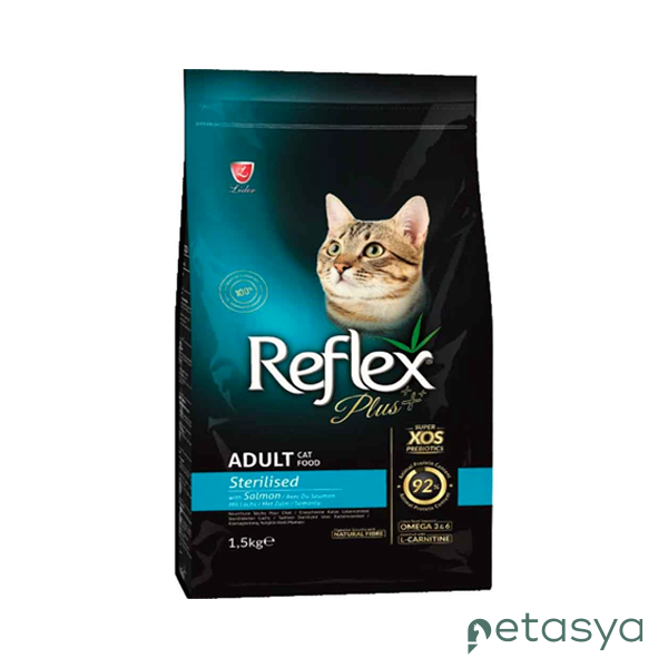 Reflex Plus Somonlu  Kısırlaştırılmış Yetişkin Kedi Maması 1,5kg