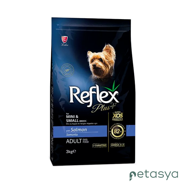 Reflex Plus Somonlu Küçük Irk   Yetişkin Köpek Maması 3kg