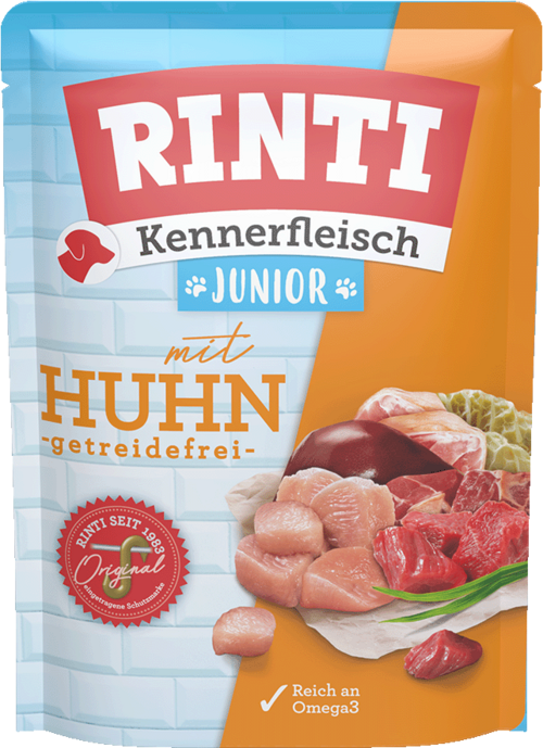 Rıntı Tavuklu Pouch Yavru Köpek Maması 400g