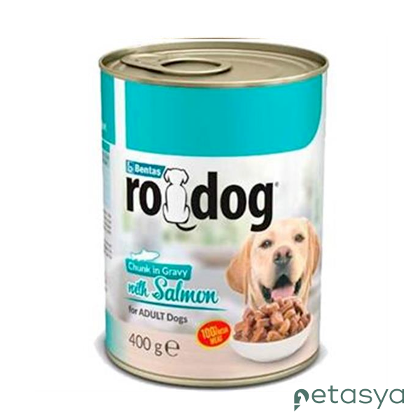 Rodog Sos İçinde Somonlu  Yetişkin Köpek Konservesi 400gr