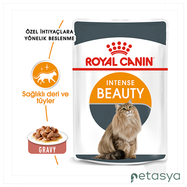 Royal Canin Intense Beauty Sos İçinde  Yetişkin Kedi Konservesi 85gr