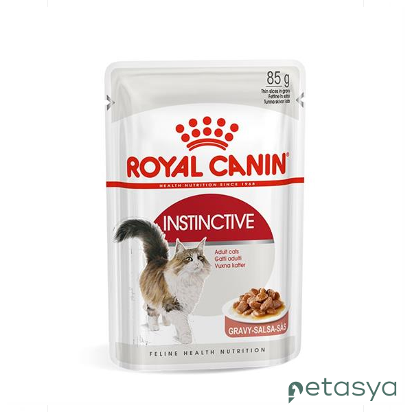 Royal Canin Pouch Instinctive Gravy  Yetişkin Kedi Konservesi 85gr