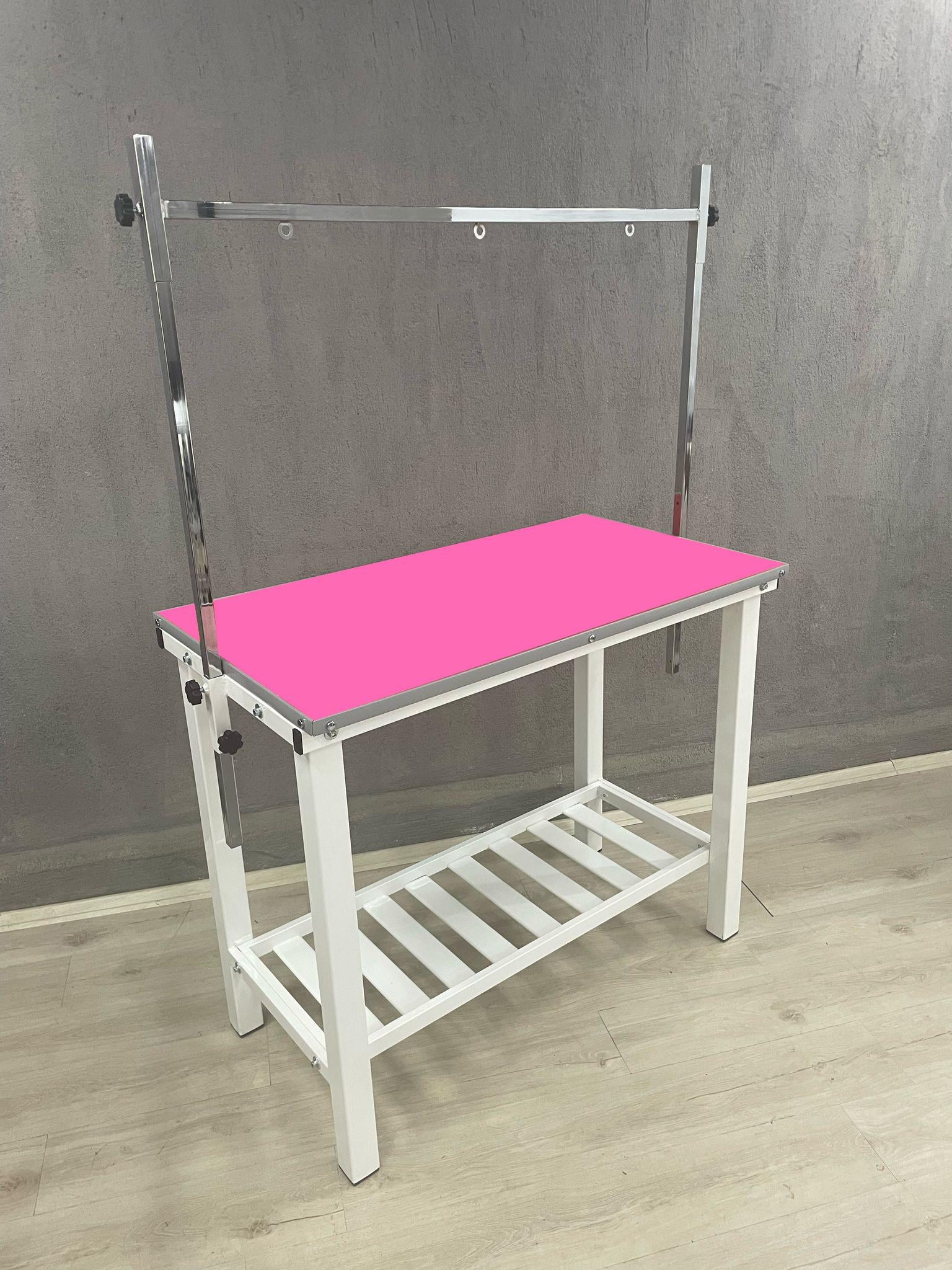 Sabit Traş Masası Pembe