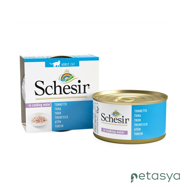 Schesir Suda Pişirilmiş Ton Balıklı  Kedi Konservesi 85gr