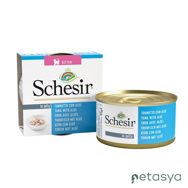 Schesir Ton Balıklı ve Aloeveralı  Yavru Kedi Konservesi 85gr