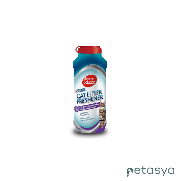 Simple Solution Bahar Kokulu Halı Pudrası  Kedi ve Köpek Koku Giderici