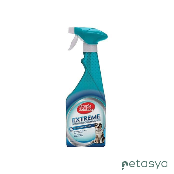 Simple Solution Extreme Köpekler için  3 Kat Etkili Leke & Koku Giderici 500 Ml