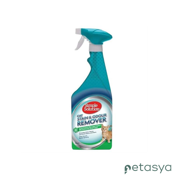 Simple Solution Kedi Leke ve Koku Giderici Sprey   750ml