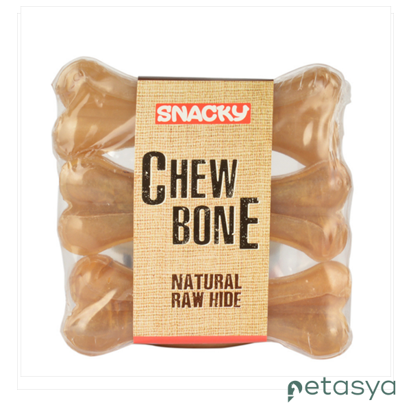 Snacky Chew Bone Natural Çiğneme Kemiği 30gr(3lü)