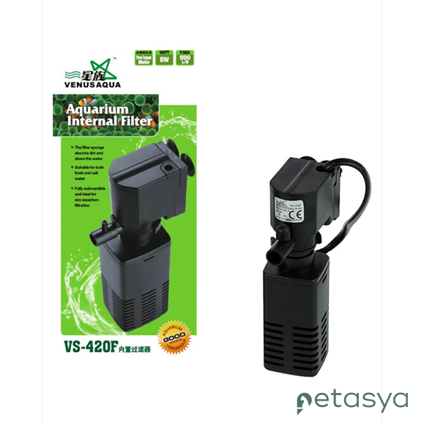 Venus Aqua Akvaryum İç Filtre VS420F 500 L/S 5W