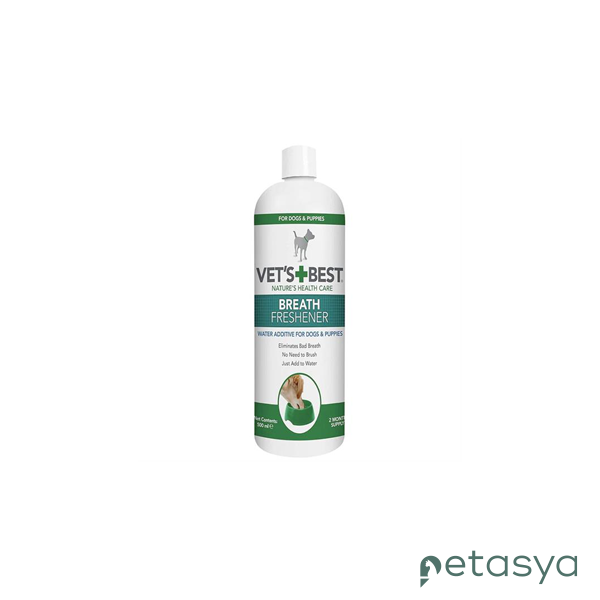 VETS BEST Köpekler için Nane ve Karanfil Özlü  Ağız Bakım Suyu 500ml