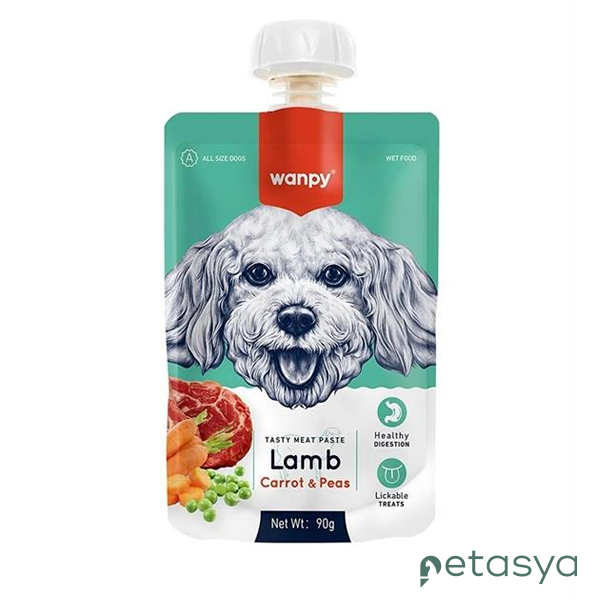 Wanpy Kuzulu ve Havuçlu Kedi Ödül Maması 90gr