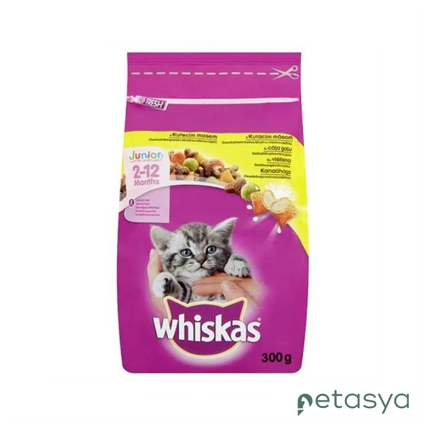 Whiskas Tavuk Etli Yavru Kedi Maması 300 Gr