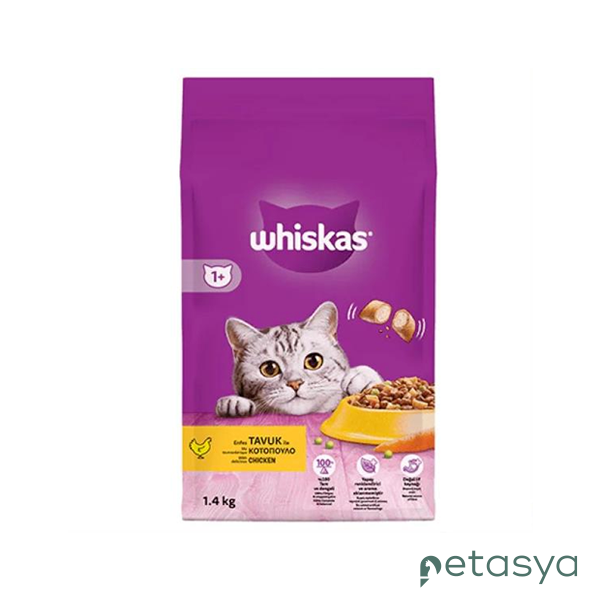 Whiskas Tavuklu Yetişkin Kedi Maması 1,4 Kg