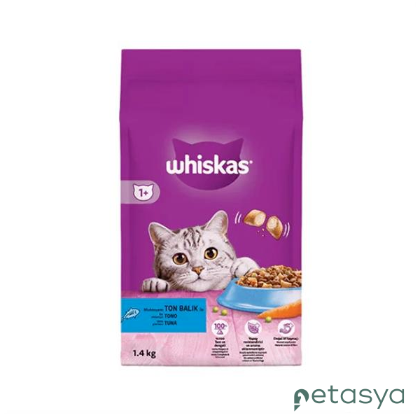 Whiskas Ton Balıklı ve Sebzeli  Yetişkin Kedi Maması 1,4 Kg