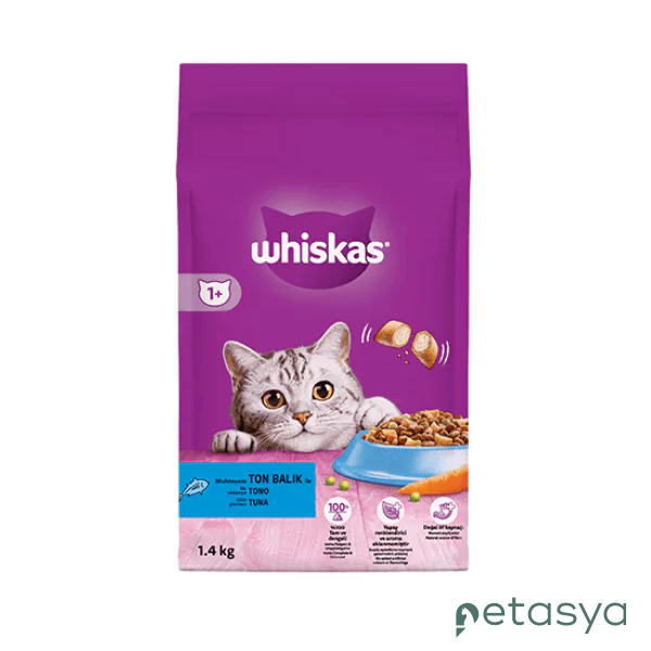 Whiskas Ton Balıklı ve Sebzeli  Yetişkin Kedi Maması 1,4 Kg